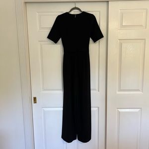 DKNY Black Tie Knot Jumpsuit